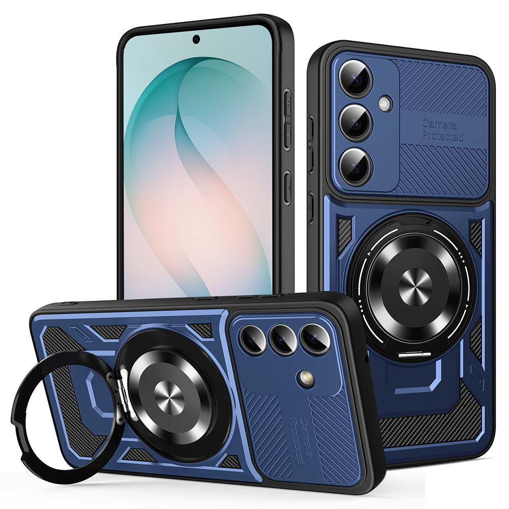 Kotelo Samsung Galaxy S26 Plus:lle, Techsuit, RuggedCam, Sininen