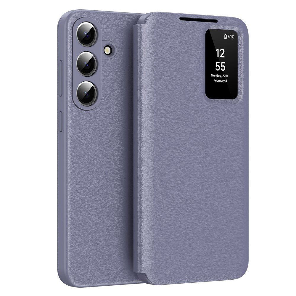 Kotelo Samsung Galaxy S26 Plus S947:lle, Techsuit, SmartView, Violetti