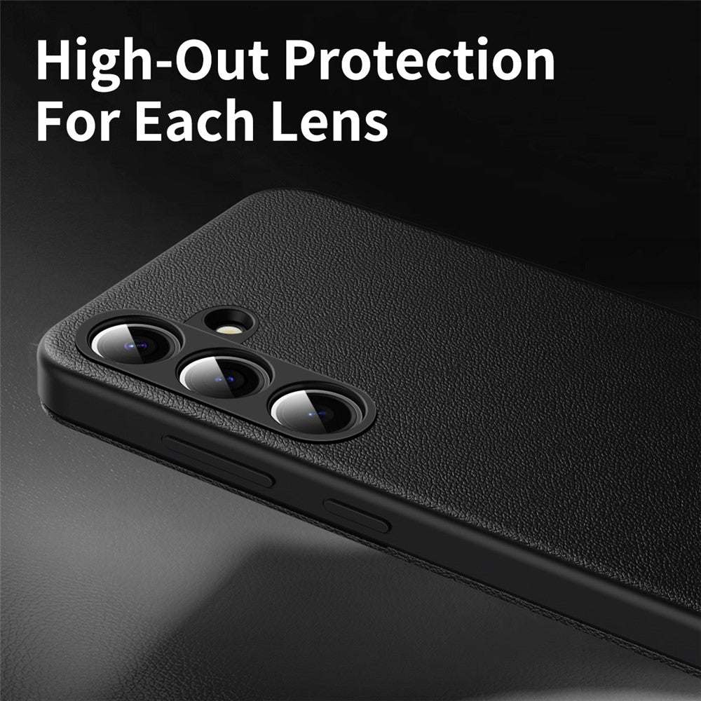 Kotelo Samsung Galaxy S26 Plus S947:lle, Techsuit, SmartView, Musta