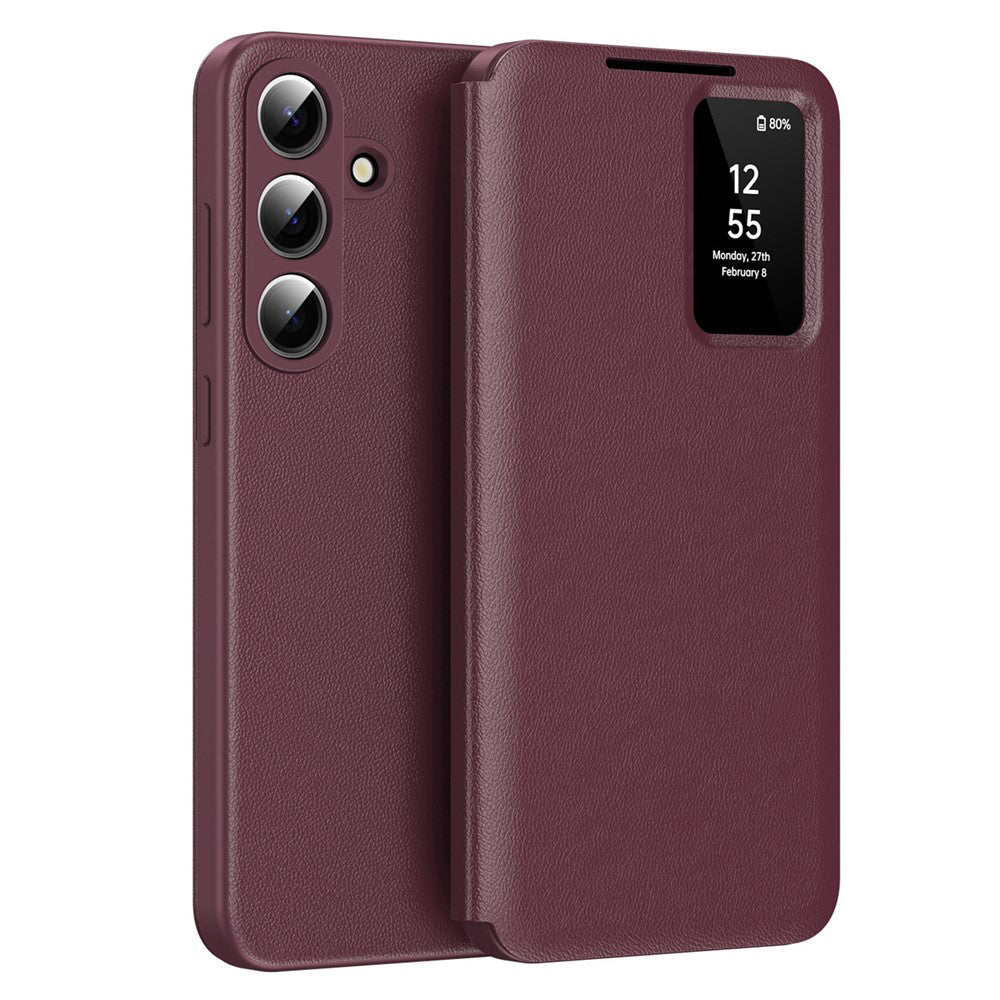 Case for Samsung Galaxy S26 Plus, Techsuit, SmartView, Red