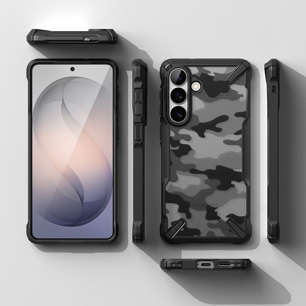 Suojakotelo Samsung Galaxy S26 S942:lle, Ringke, Fusion X, Camo