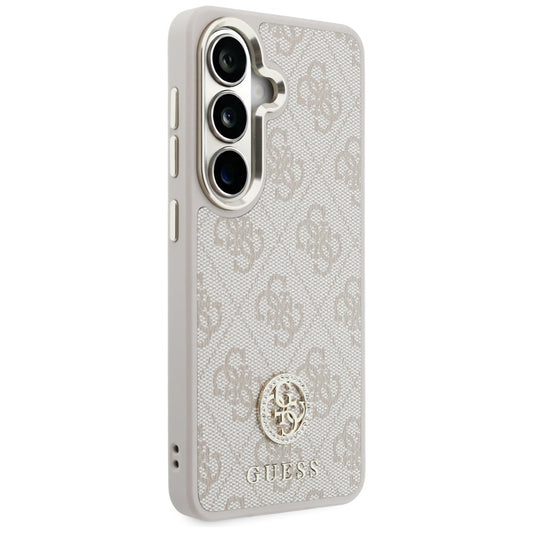 Suojakotelo Samsung Galaxy S26 S942:lle, GUESS, 4G Big Rhinestone Triangle Strap, Pinkki
