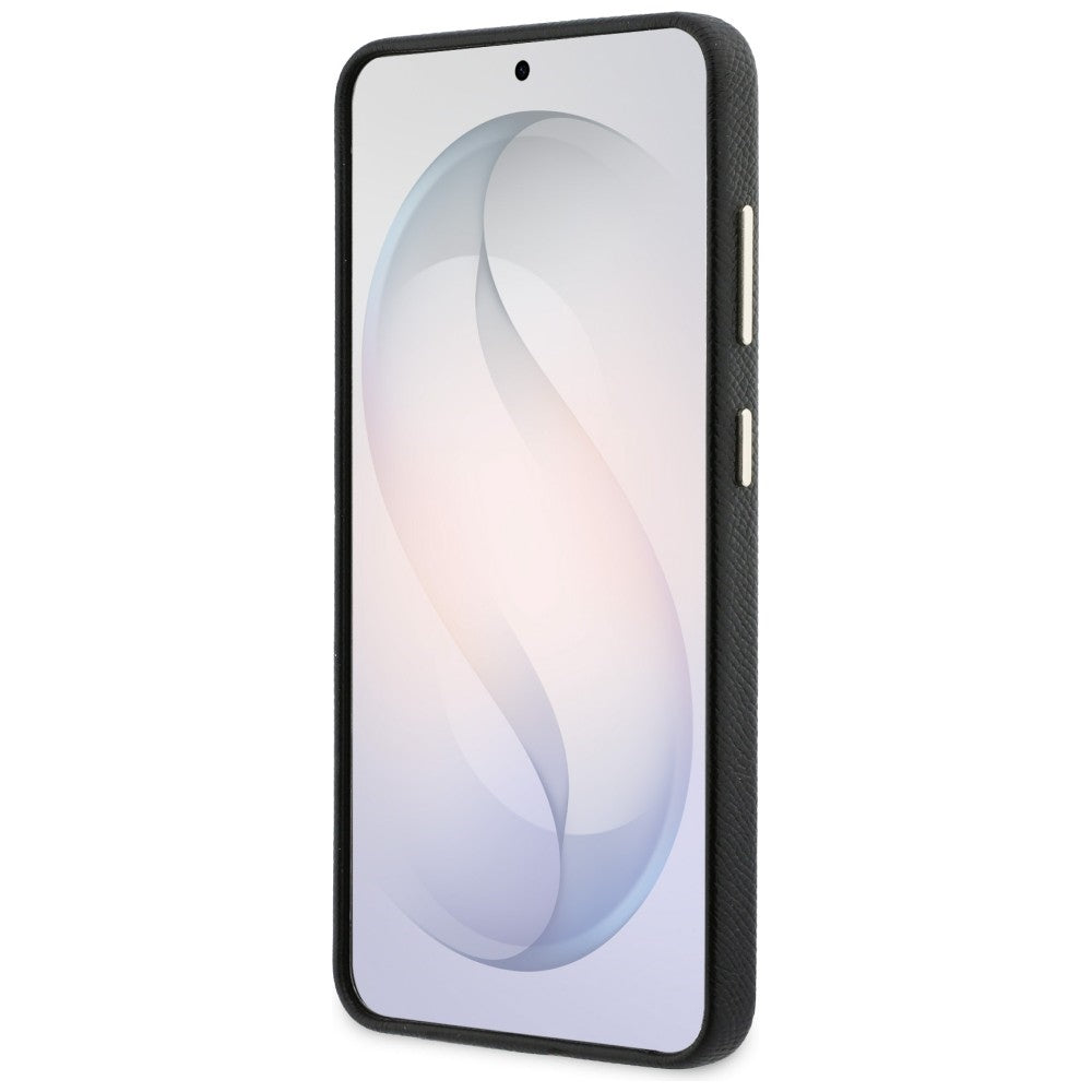 Suojakotelo Samsung Galaxy S26 S942:lle, Guess, 4G Grained Big and Classic Logo, Musta