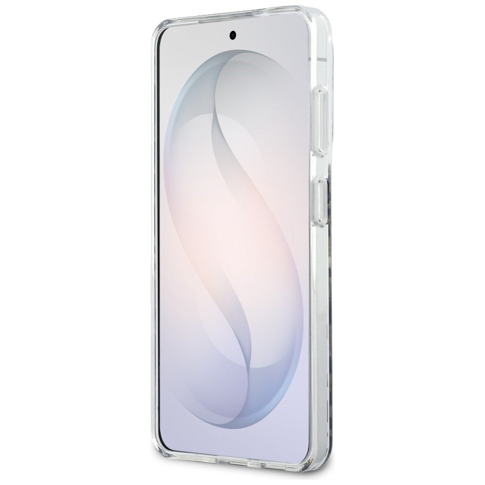 MagSafe-kotelo Samsung Galaxy S26 S942:lle, Guess, IML Leopard -kuosi, Musta