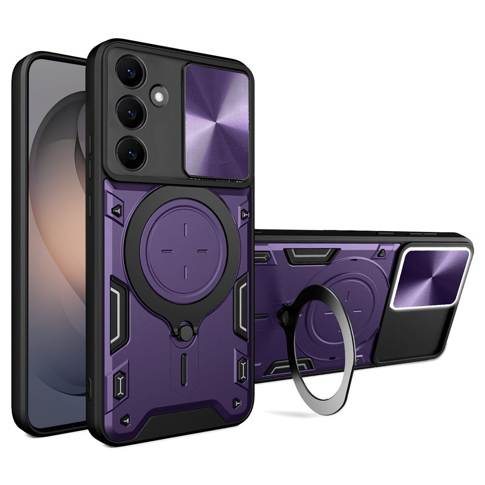 Kuori Samsung Galaxy S26 S942:lle, Techsuit, CamGuard Pro, Violetti