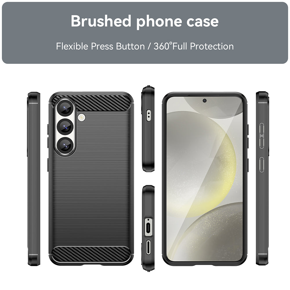 Kotelo Samsung Galaxy S26 S942:lle, Techsuit, Hiili, Musta