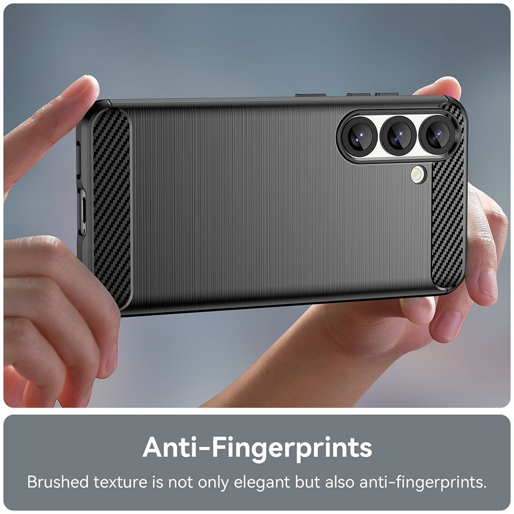 Kotelo Samsung Galaxy S26 S942:lle, Techsuit, Hiili, Musta