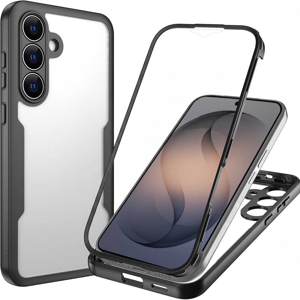 Kotelo Samsung Galaxy S26 S942:lle, Techsuit, ColorVerse 360, Musta