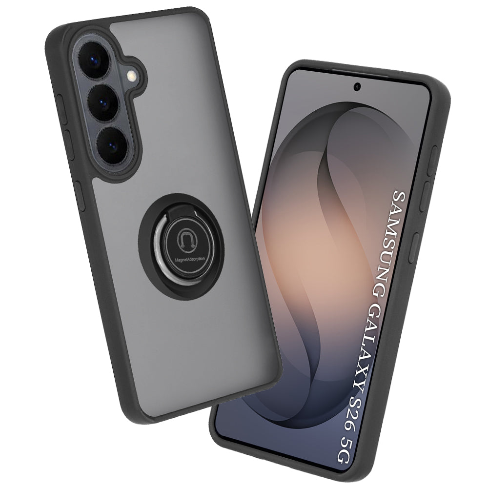 Suojakotelo Samsung Galaxy S26 S942, Techsuit, Glinth, Musta