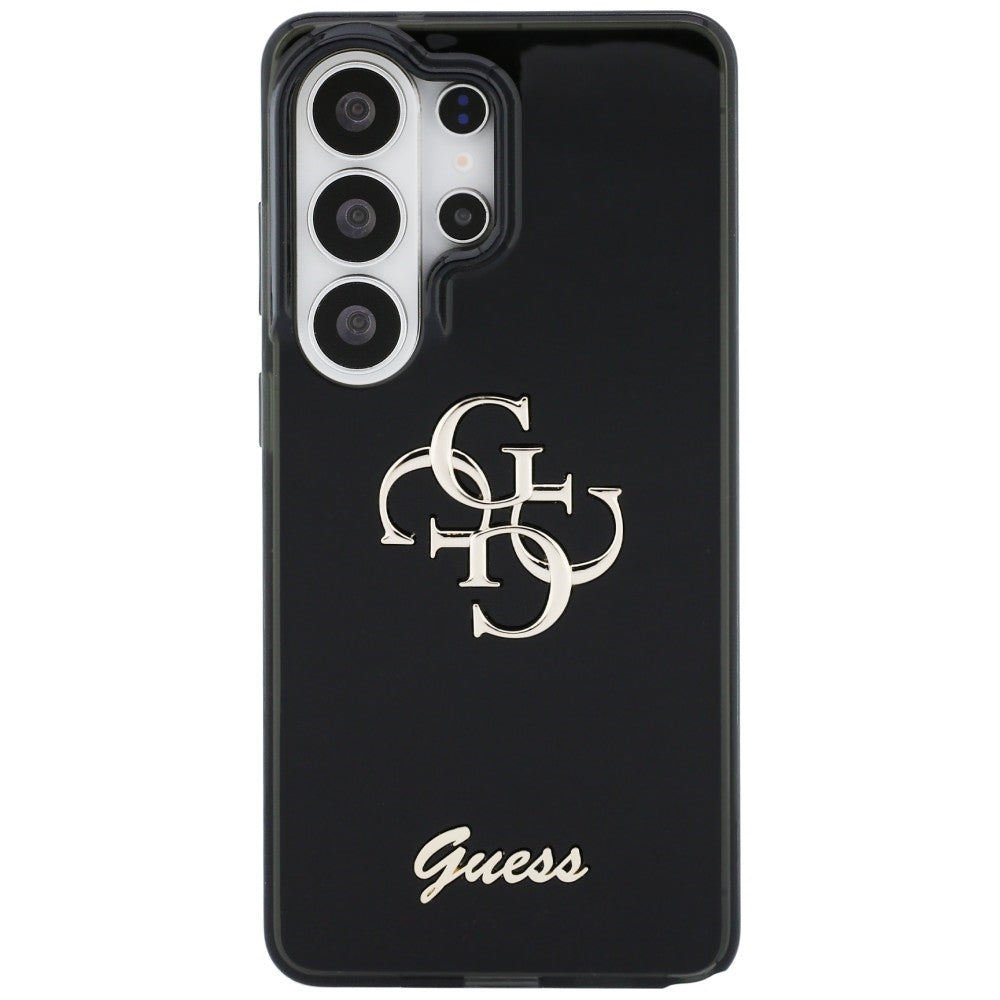 Kotelo Samsung Galaxy S26 Ultra S948:lle, Guess, IML Big Metal 4G Script, Musta