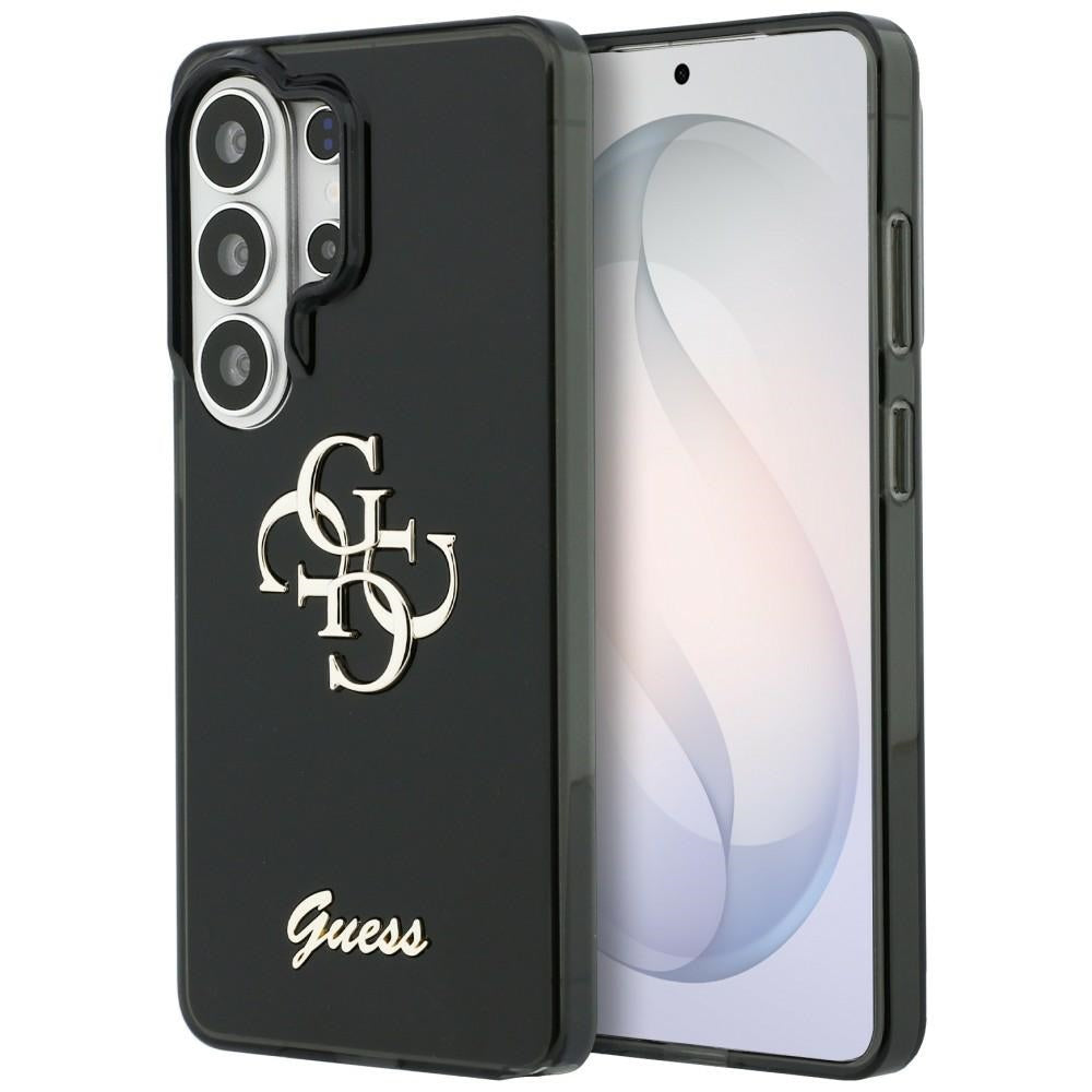 Kotelo Samsung Galaxy S26 Ultra S948:lle, Guess, IML Big Metal 4G Script, Musta