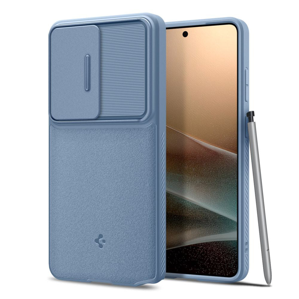 Case for Samsung Galaxy S26 Ultra S948, Spigen, Optik Armor, Blue ACS11226