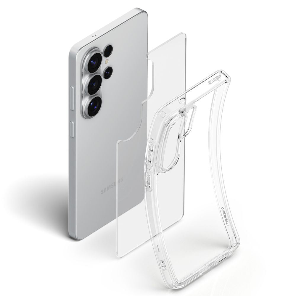Suojakotelo Samsung Galaxy S26 Ultra S948:lle, Spigen, Ultra Hybrid, Läpinäkyvä ACS10677
