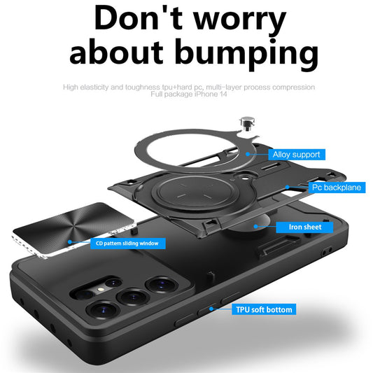 Kotelo Samsung Galaxy S26 Ultra, Techsuit, CamGuard Pro, Sininen