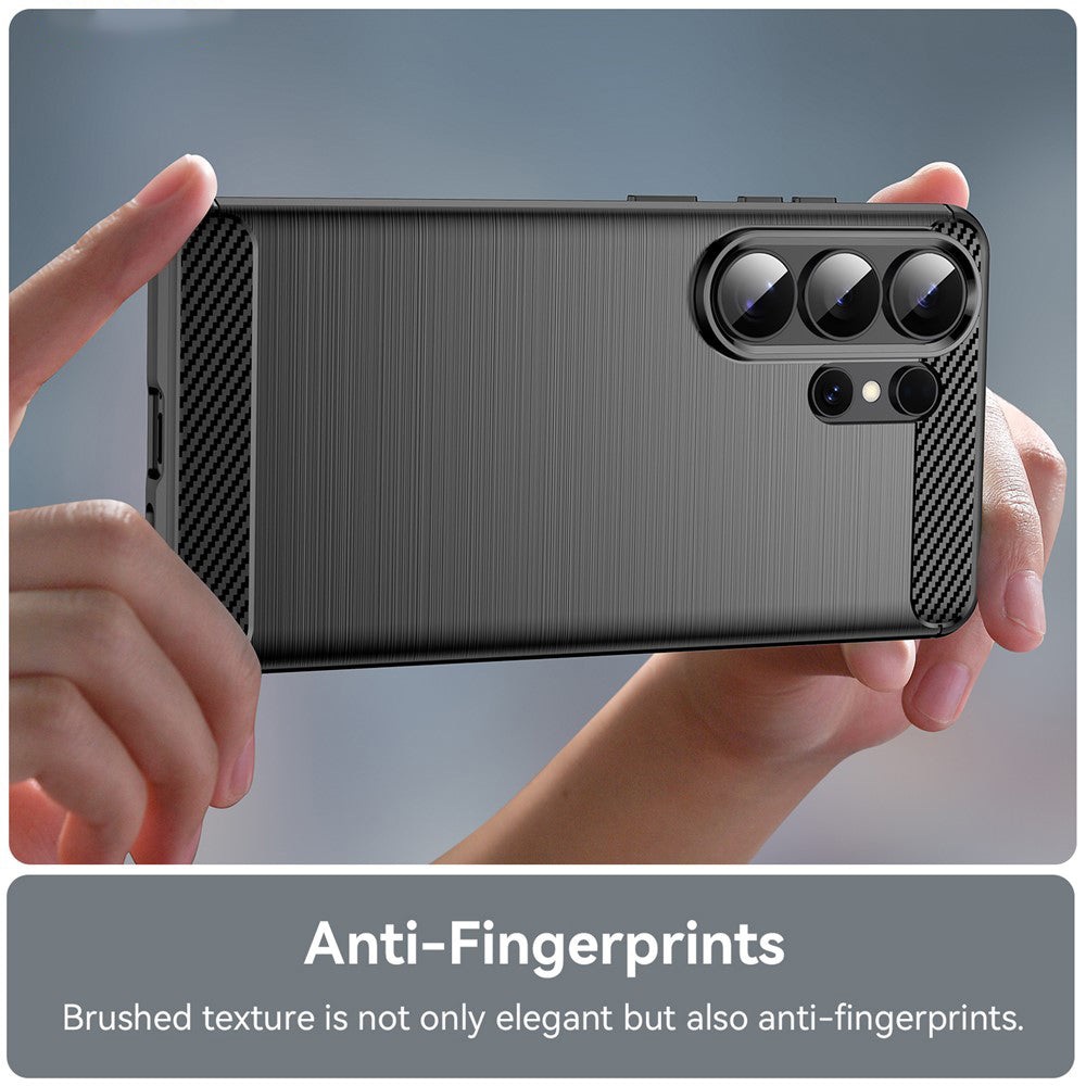 Kotelo Samsung Galaxy S26 Ultra S948:lle, Techsuit, Hiili, Musta