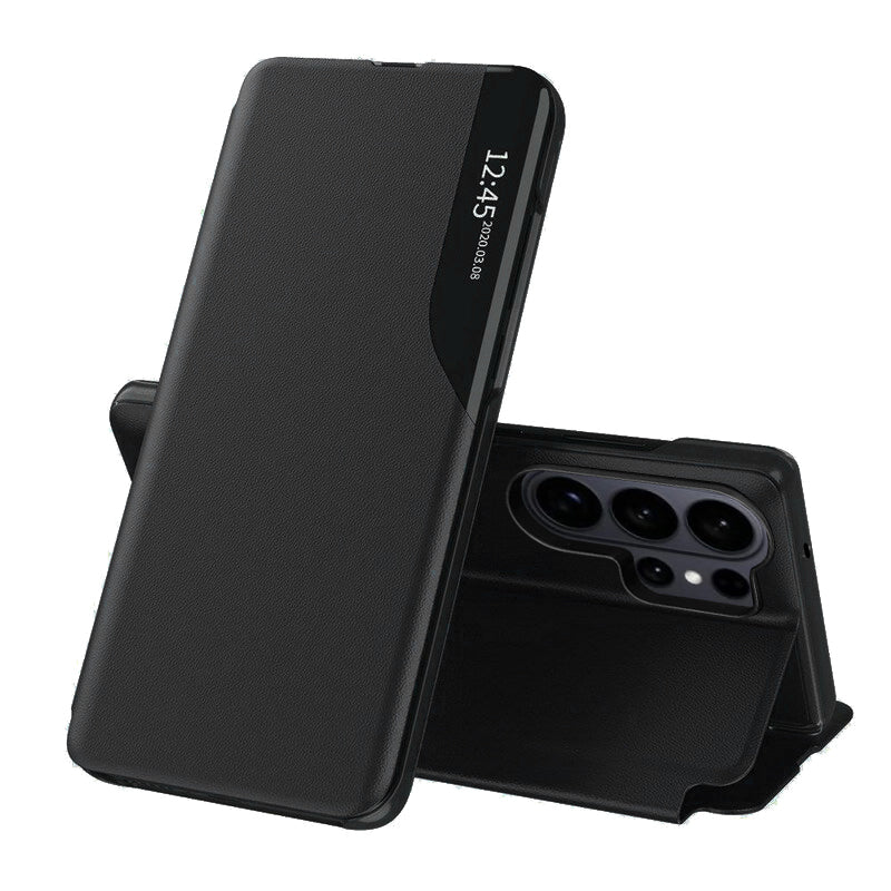 Kotelo Samsung Galaxy S26 Ultra S948:lle, Techsuit, eFold, Musta