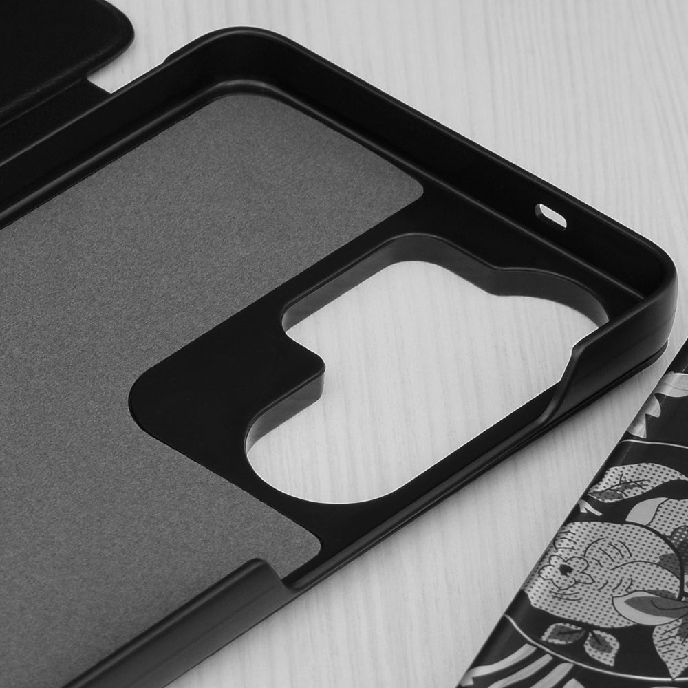 Kotelo Samsung Galaxy S26 Ultra S948:lle, Techsuit, eFold, Musta