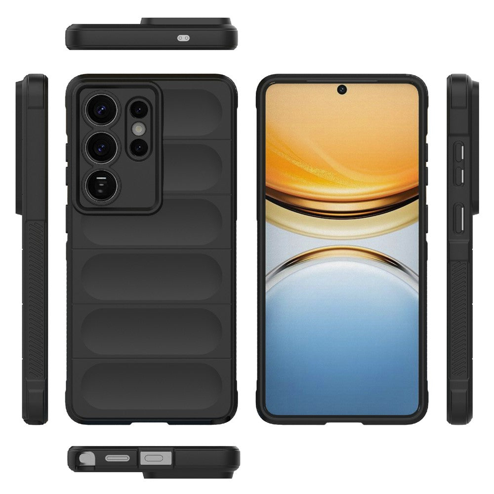 Kotelo Samsung Galaxy S26 Ultra S948:lle, Techsuit, Magic Shield, Musta