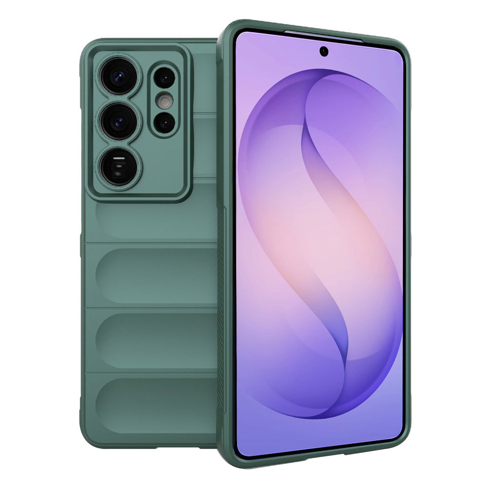 Suojakotelo Samsung Galaxy S26 Ultra S948:lle, Techsuit, Magic Shield, Vihreä