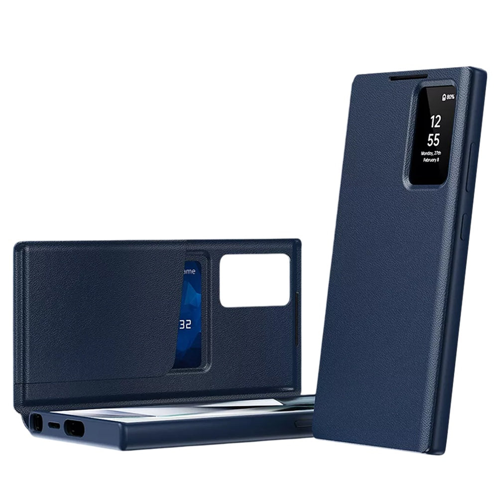 Kotelo Samsung Galaxy S26 Ultra S948:lle, Techsuit, SmartView, Sininen