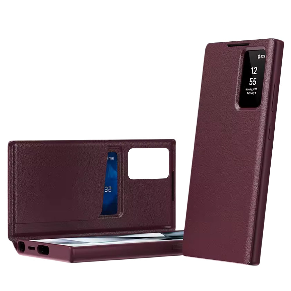 Kotelo Samsung Galaxy S26 Ultra S948:lle, Techsuit, SmartView, Punainen