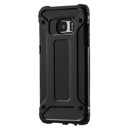 Kuori Samsung Galaxy S7 G930:lle, Techsuit, Hybrid Armor, Musta