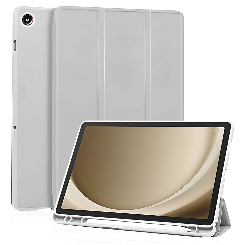 Suojakuori Samsung Galaxy Tab A11+ / Tab A9+ -tabletille, Techsuit, Flex Trifold, Harmaa