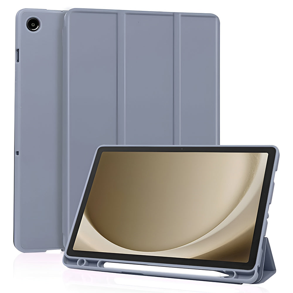 Suojakuori Samsung Galaxy Tab A11+ / Tab A9+ -tabletille, Techsuit, Flex Trifold, Violetti