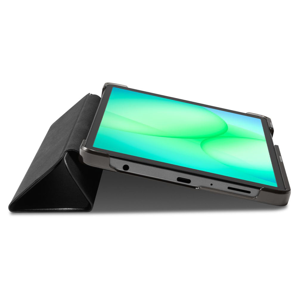 Suojakotelo Samsung Galaxy Tab A11 / Tab A9, Spigen, Smart Fold, Musta ACS11175