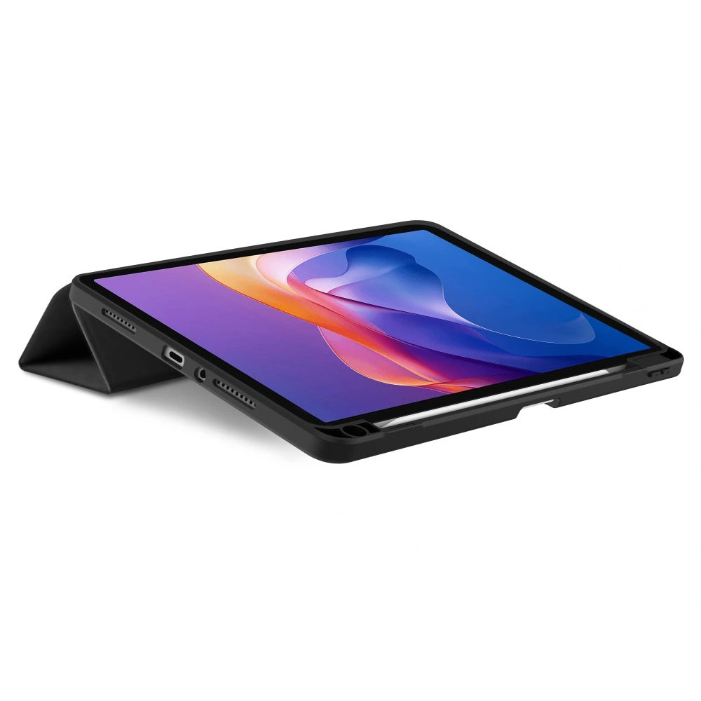 Kotelo Samsung Galaxy Tab A11 / Tab A9, Techsuit, Flex Trifold Uusi Malli, Matcha Vihreä