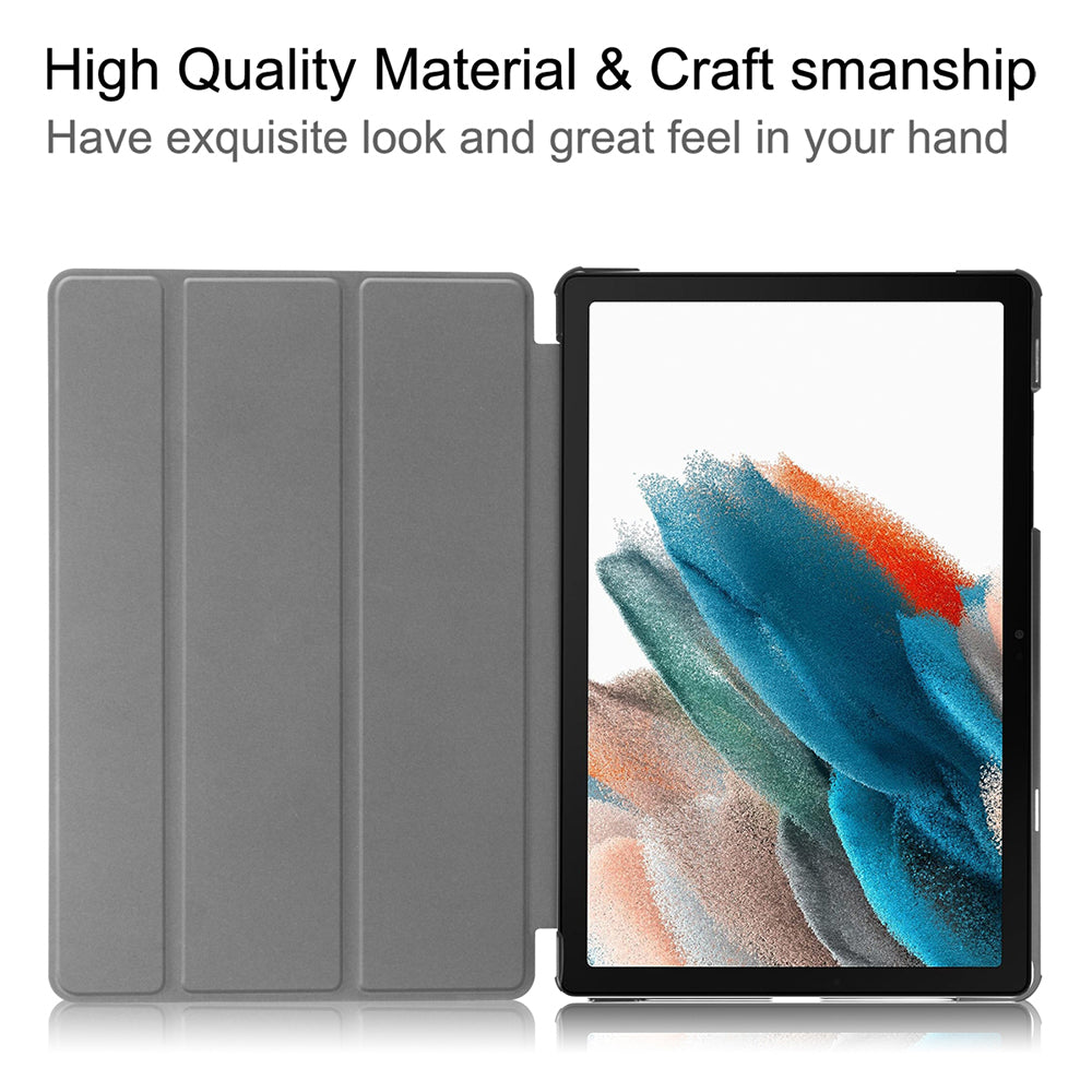 Kuori Samsung Galaxy Tab A11 / Tab A9:lle, Techsuit, FoldPro Butterfly Uusi Malli, Monivärinen