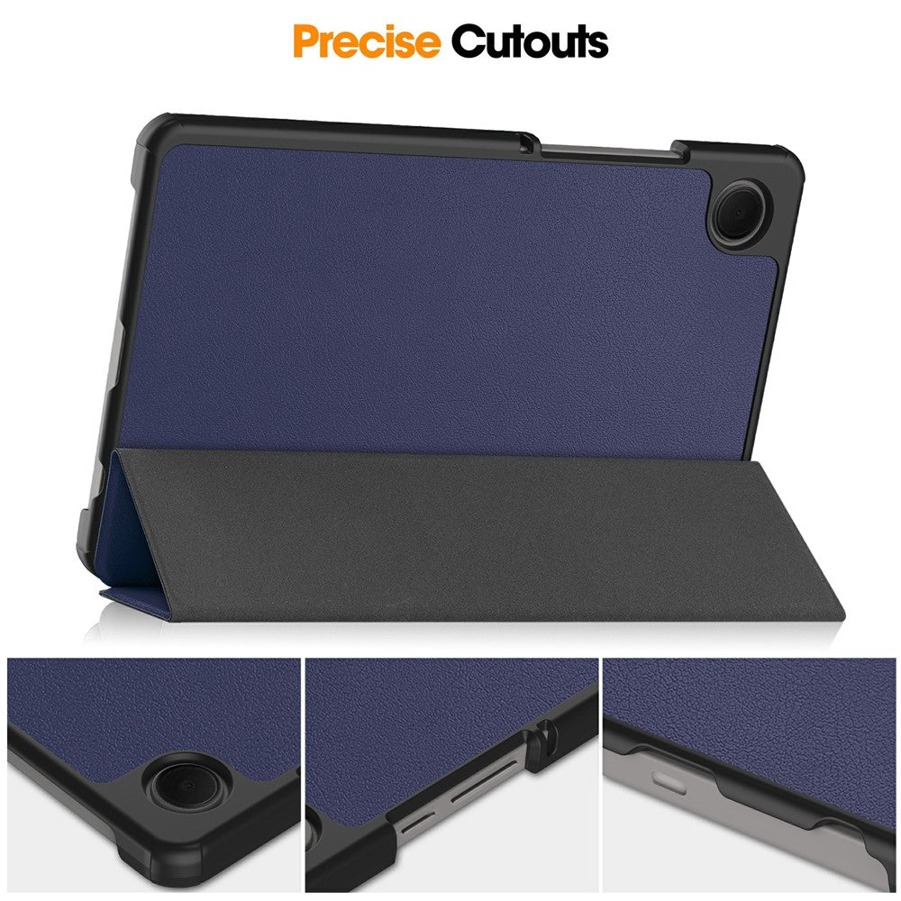 Kuori Samsung Galaxy Tab A11 / Tab A9:lle, Techsuit, FoldPro Uusi Malli, Sininen
