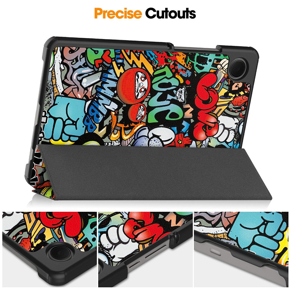 Kotelo Samsung Galaxy Tab A11 / Tab A9, Techsuit, FoldPro Urban, Monivärinen