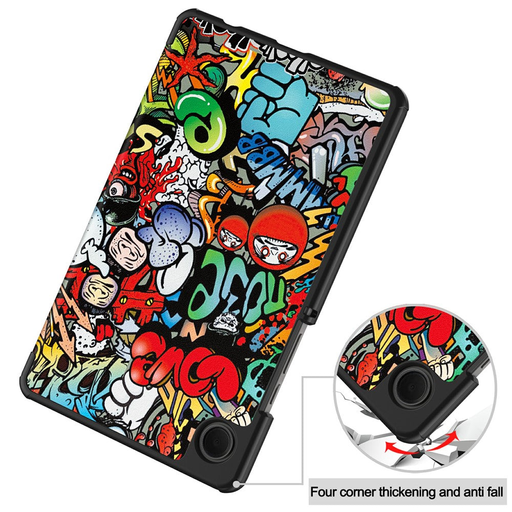 Kotelo Samsung Galaxy Tab A11 / Tab A9, Techsuit, FoldPro Urban, Monivärinen