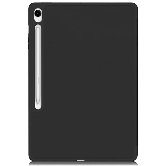 Kuori Samsung Galaxy Tab S10 FE+:lle, Techsuit, Flex Trifold, Musta