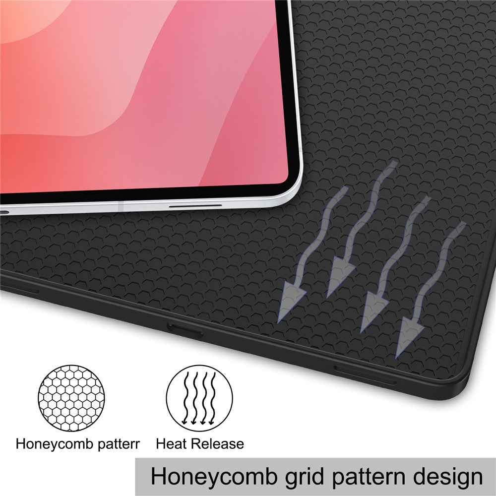 Suojakuori Samsung Galaxy Tab S12 Plus:lle, Techsuit, Flex Trifold, Harmaa