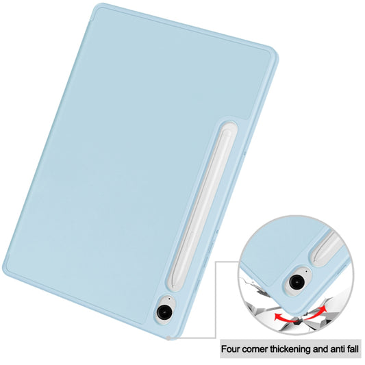 Suojakuori Samsung Galaxy Tab S9 FE / Tab S9 / Tab S10 FE:lle, Techsuit, Flex Trifold, Sininen