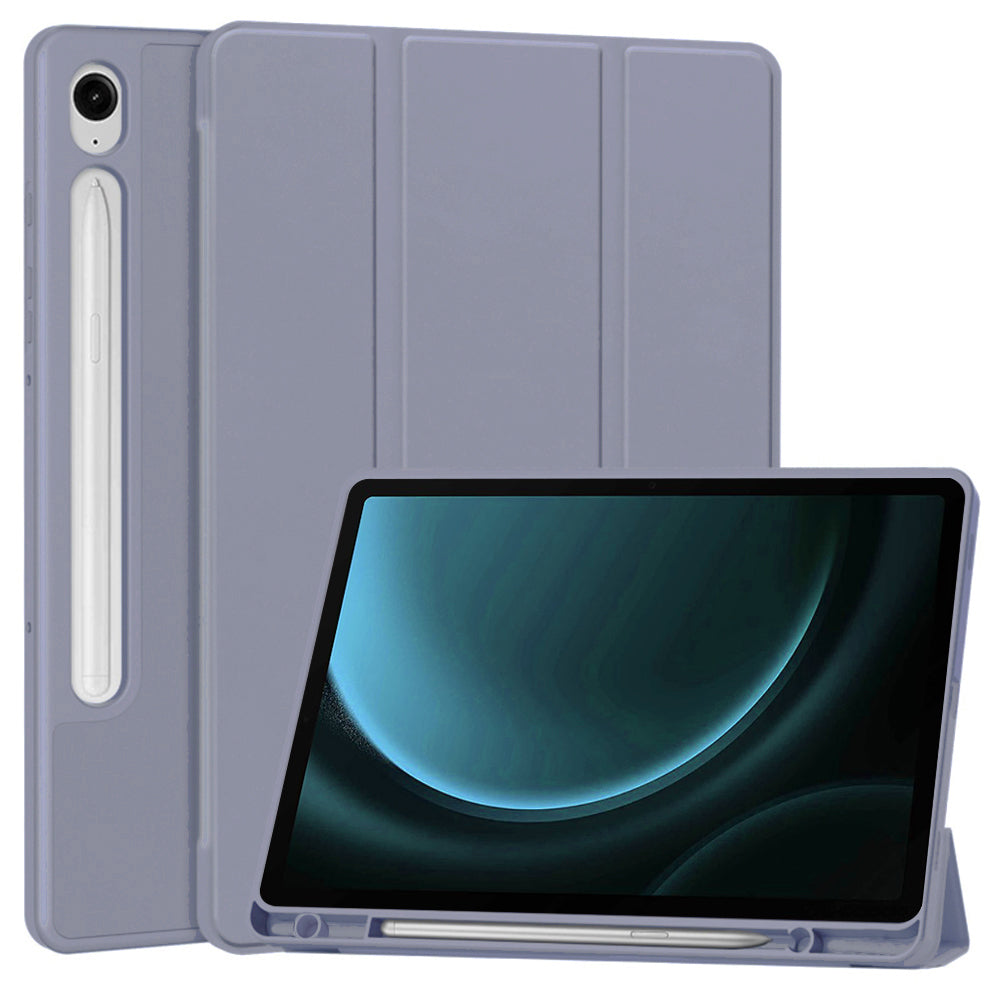 Suojakuori Samsung Galaxy Tab S9 FE / Tab S9 / Tab S10 FE:lle, Techsuit, Flex Trifold, Violetti