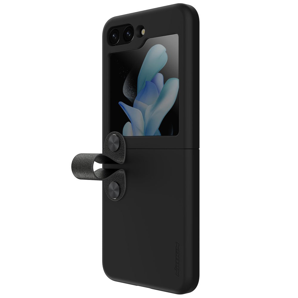 Kuori Samsung Galaxy Z Flip5 F731:lle, Nillkin, Flex, Musta