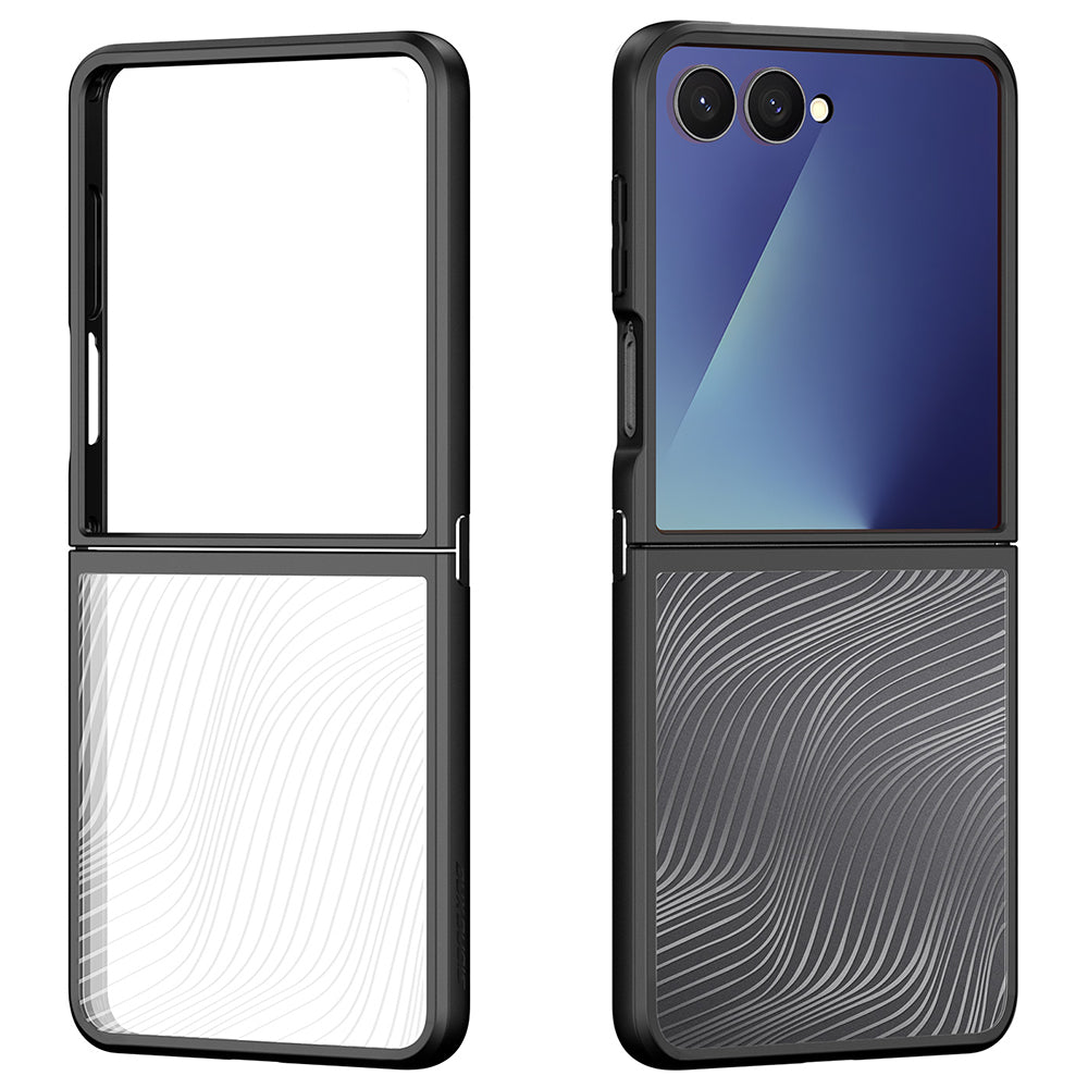 Kuori Samsung Galaxy Z Flip7 F766:lle, DUX DUCIS, Aimo, Musta