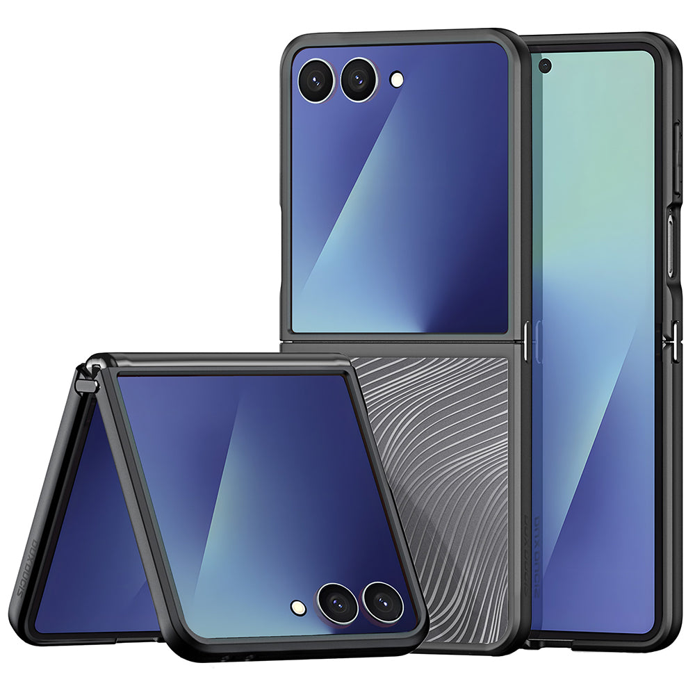 Kuori Samsung Galaxy Z Flip7 F766:lle, DUX DUCIS, Aimo, Musta