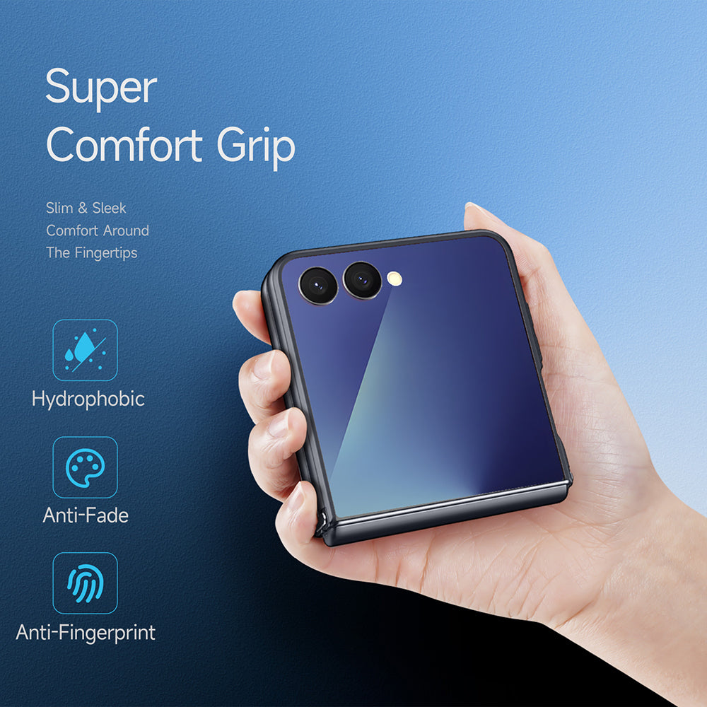 Kuori Samsung Galaxy Z Flip7 F766:lle, DUX DUCIS, Aimo, Musta