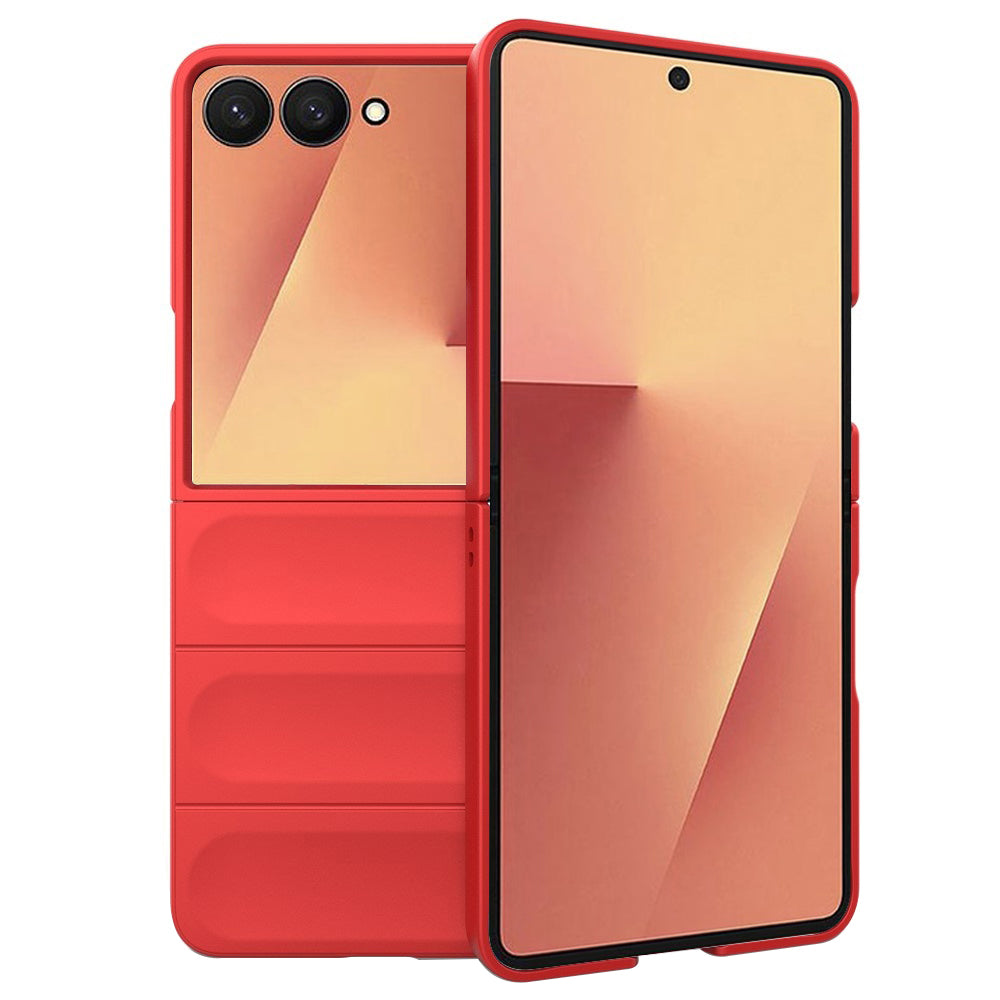 Kuori Samsung Galaxy Z Flip7 F766:lle, Techsuit, Magic Shield, Punainen