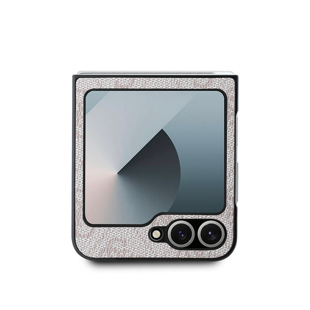 Kotelo Samsung Galaxy Z Flip7 FE F761 / Z Flip6 F741, Guess, 4G Metal Logo, Musta