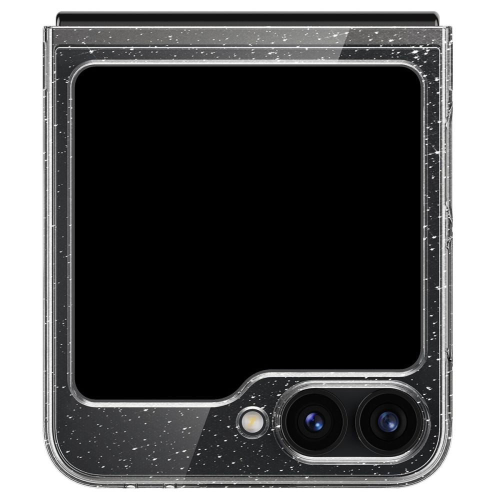 Case for Samsung Galaxy Z Flip7 FE F761 / Z Flip6 F741, Spigen, Air Skin Glitter, Transparent