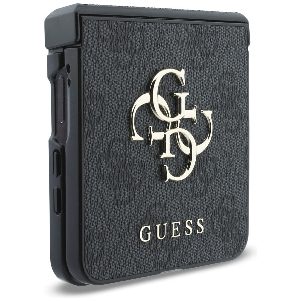 Kuori Samsung Galaxy Z Flip8 F776:lle, Guess, 4G Big Logo, Musta