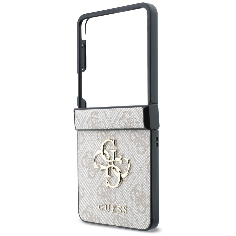 Kuori Samsung Galaxy Z Flip8 F776:lle, Guess, 4G Big Logo, Vaaleanpunainen