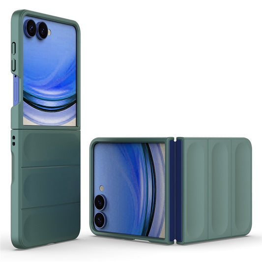 Kuori Samsung Galaxy Z Flip8 F776:lle, Techsuit, Magic Shield, Vihreä
