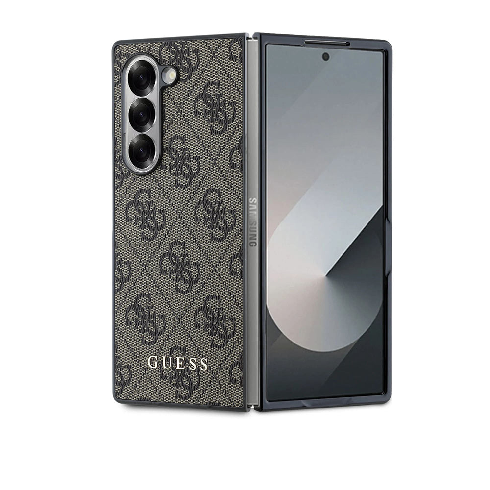 Suojakotelo Samsung Galaxy Z Fold6 F956, Guess, 4G, Ruskea