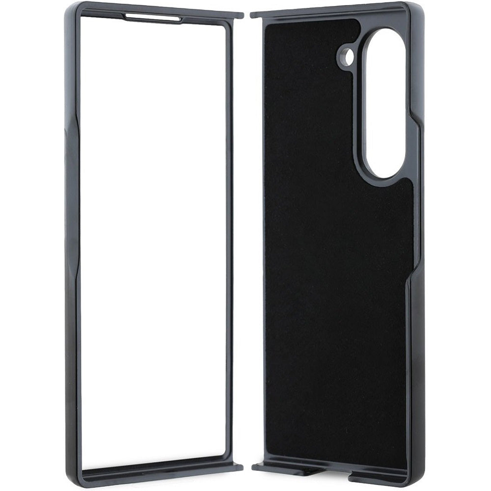 Suojakotelo Samsung Galaxy Z Fold6 F956, Guess, 4G Metal Logo, Ruskea